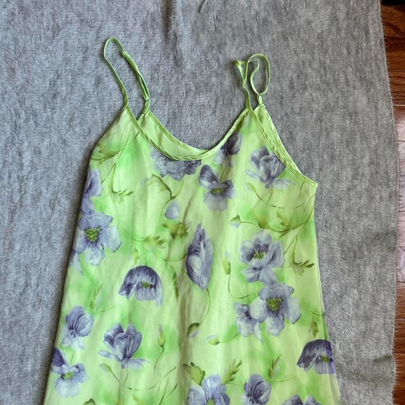 Vintage Valérie Stevens chiffon nightgown slip dress 100% polyester - Picture 8 of 9